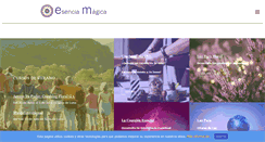 Desktop Screenshot of esenciamagica.com